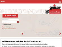Tablet Screenshot of gela.ch